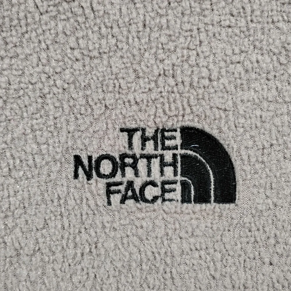 Vintage The North Face Fleece Jacket Men XL Beige Vintage 90s Made In USA Zip Up